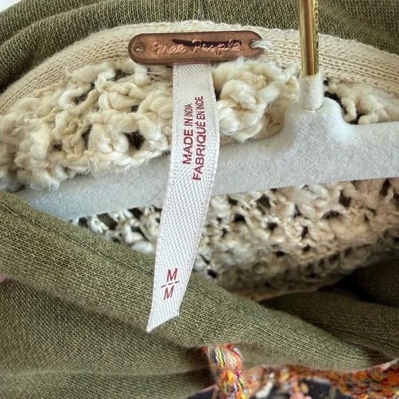 Free People Wild Meadow hoodie. medium. See photos and description - Picture 13 of 13